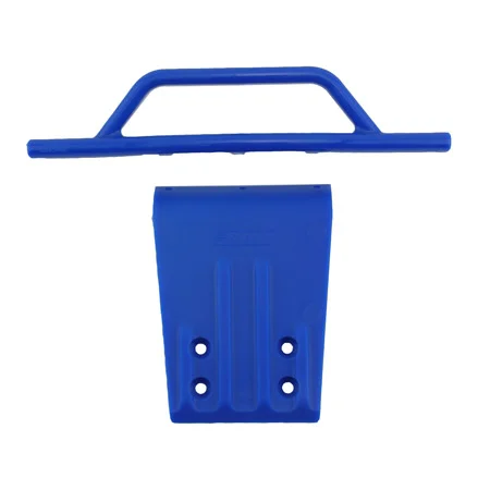 RPM Front Skid Plate And Bumper For Traxxas Slash - Blue &mdash; image 4 of 4