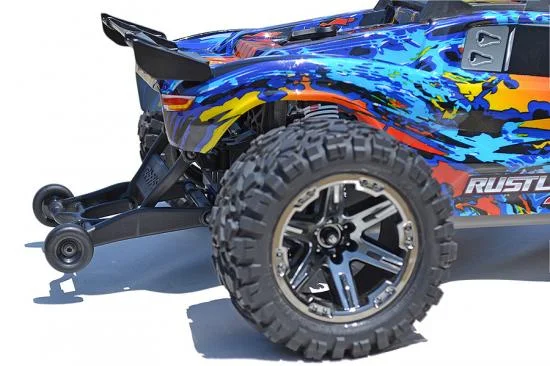 RPM Wheelie Bar Mount For Traxxas Rustler 4X4 (Replaces TRX6737, Requires TRX3678) — image 4 of 4