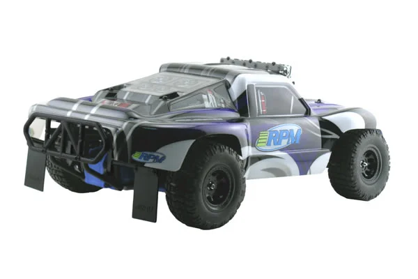 RPM Rear Bumper For Traxxas Slash 2WD - Black &mdash; image 6 of 7
