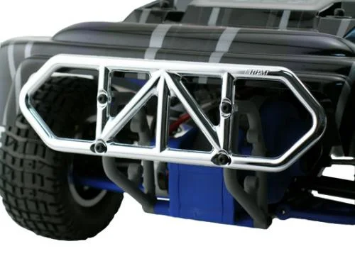 RPM Rear Bumper For The Traxxas Slash - Chrome — image 1 of 3