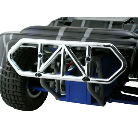 RPM Rear Bumper For The Traxxas Slash - Chrome &mdash; image 4 of 4
