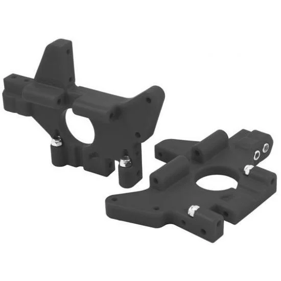 RPM T/E-MAXX Rear Bulkheads - Black — image 1 of 3
