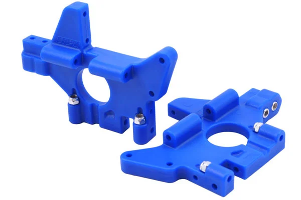 RPM T/E-MAXX Rear Bulkheads - Blue — image 4 of 4