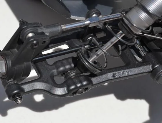 RPM Rear A-Arms Losi Tenacity U4 Lasernut Black — image 3 of 3