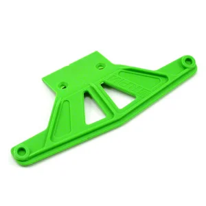 RPM Wide Front Bumper - Traxxas Rustler, Stampede, Sport And Bandit - Green