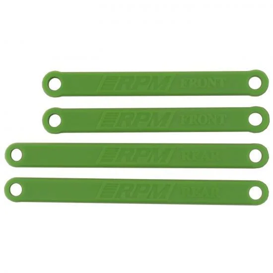 RPM Heavy Duty Camber Links - Rustler/Stampede 2WD - Green — image 1 of 2