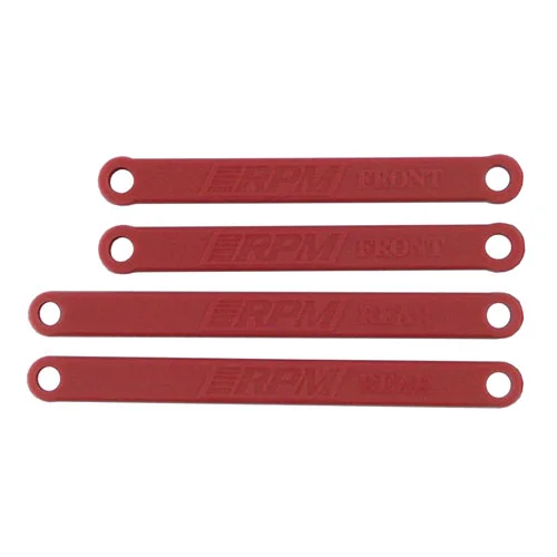 RPM Heavy Duty Camber Links - Rustler/Stampede 2WD - Red