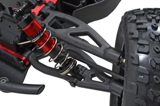 RPM Front Upper and Lower A Arms for Arrma Outcast/Talion/Kraton/DEX8T - Black — image 3 of 3
