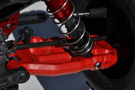 RPM Rear A-Arms Red For Exb/ V5 6S Arrma Kraton/Outcast/ &mdash; image 4 of 5