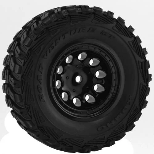 RPM Revolver Black Wheels - Slash 2WD Rear / 4x4 Front or Rear — image 3 of 4