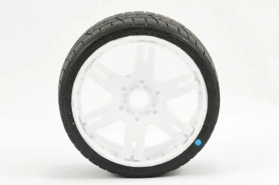 Sweep 1:8 GT Tread Belted Tyres on White 6IX 17mm Hex Wheels (2) — image 5 of 6