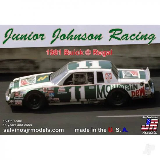 Salvinos JR Models 1:24 Junior Johnson Racing 1981 Buick Driven by Darrell Waltrip — image 1 of 2