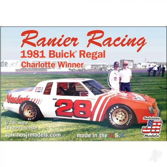 Salvinos JR Models 1:24 Rainer Racing 1981 Buick Charlotte Winner Driven by Bobby Allison — image 1 of 2