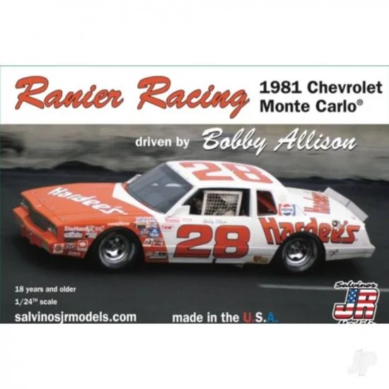 Salvinos JR Models 1:24 Ranier Racing 1981 Monte Carlo Driven by Bobby Allison — image 1 of 2