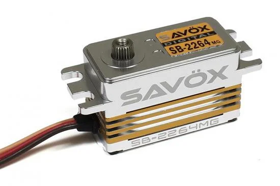Savox Low Profile Brushless HV MG Servo - 15Kg - 0.085S — image 2 of 7