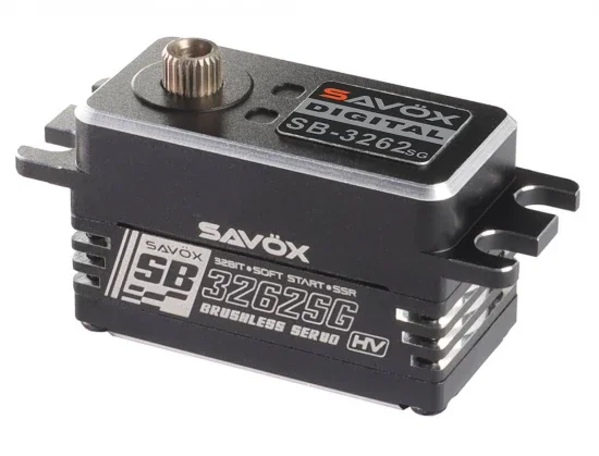 Savox HV Low Profile Brushless CNC Servo - 28kg 0.08s &mdash; image 2 of 7
