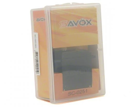 Savox SC0251 Digital Metal Geared Servo - 16Kg / 0.18 Sec — image 3 of 4