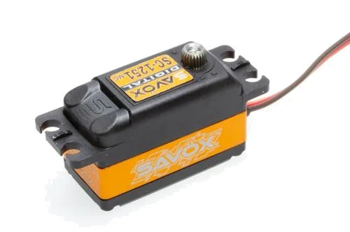 Savox SC1251MG+ Low Profile Metal Gear Servo - 9.0Kg/cm - 0.09 Sec — image 2 of 9
