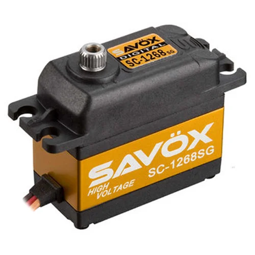 Savox 1268SG - LiPo High Voltage Servo - 26Kg/cm - 0.11 Sec