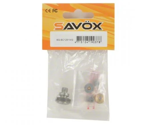 Savox SC1251 Gear Set &mdash; image 2 of 3