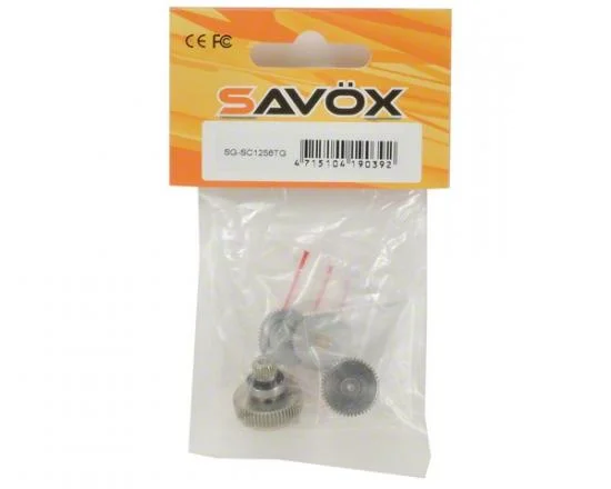 Savox SC1256 Titanium Gear Set — image 2 of 3