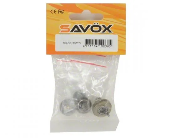 Savox SC1257 / SC1258 Titanium Gear Set — image 2 of 3