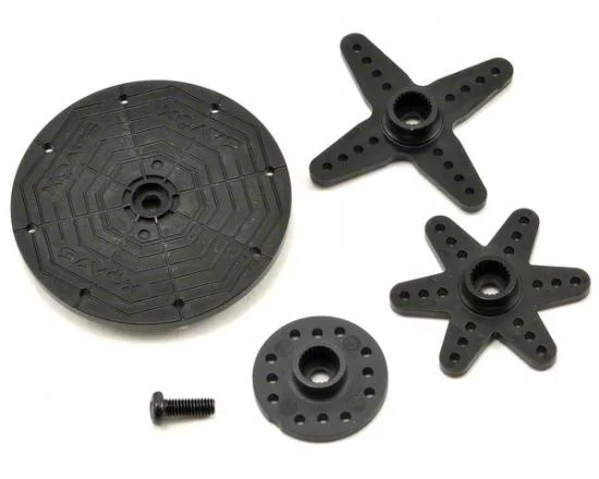 Savox Servo Horn Set For Sc1256/57/58 + Sc0251/52/54 — image 1 of 3