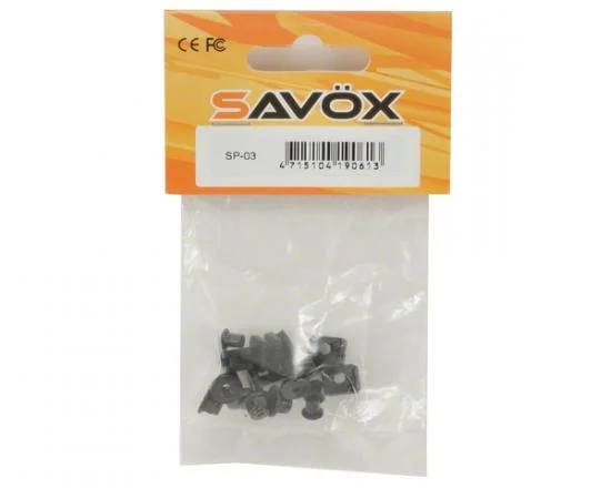 Savox Rubber Spacer Set For Std Servos Installed In Cars. — image 2 of 3