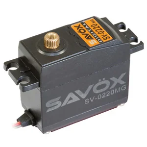 Savox SV0220MG Digital Metal Geared Servo - 8kg - 0.13s