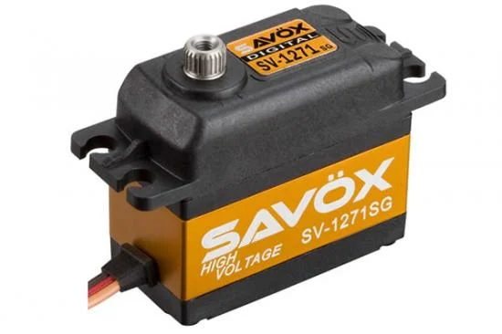 Savox SV1271 High Voltage Standard Size Servo - 25KG - 0.08s — image 1 of 4
