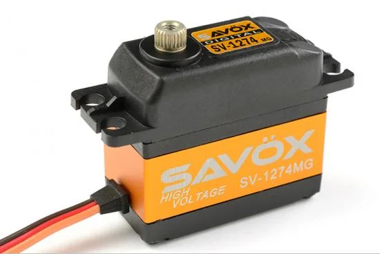 Savox High Voltage Standard Size Ultra Fast Servo - 9Kg - 0.42s — image 2 of 2