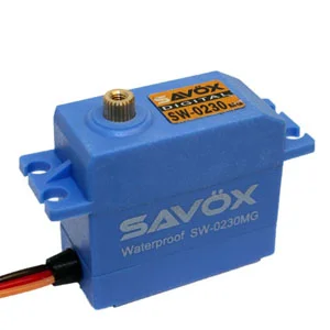 Savox SW0230MG Waterproof HV Digital Servo - 8kg / 0.13s