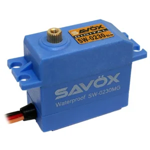 Savox SW0230MG Waterproof HV Digital Servo - 8kg / 0.13s — image 1 of 2