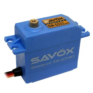 Savox SW0231MG+ Waterproof Metal Gear Digital Servo - 15kg - 0.17s