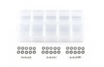 Shims Set for 3x6 with Plastic Case — image 1 of 2