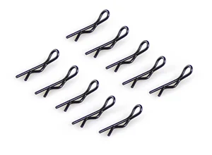 Small Body Clip 1:10 - Black - (10)