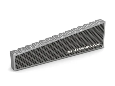 Arrowmax Chassis Droop Gauge 0 to -13mm for 1:8 Off Road — image 1 of 2