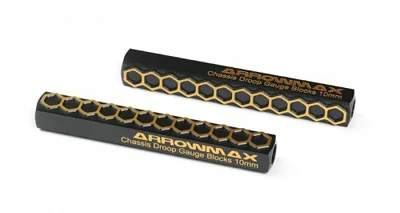 Chassis Droop Gauge Blocks 10mm Black -2pcs — image 1 of 2