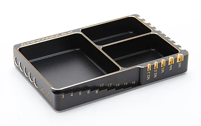Multi Aluminium Case for Screws Black Golden — image 1 of 2