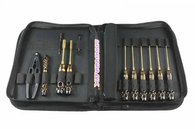 Arrowmax 1:10 Off Road 12 Piece Tool Set + Tool Bag - Black Golden — image 1 of 2