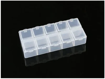 10 Compartment Parts Box 132x58x20mm — image 1 of 2