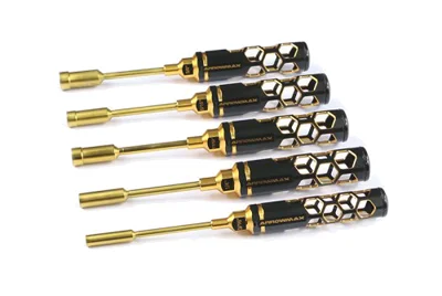 Nut Driver Set 3/16 - 1/4 - 5/16 - 11/32 - 3/8x100mm B/G — image 1 of 2