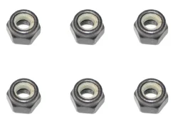 Nylon Nut M4 6Pcs/Bag
