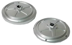 Rear Wheel Silver Chromed