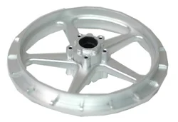 Front Wheel Chromed