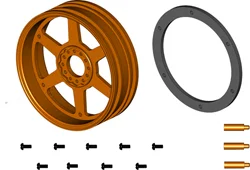 Aluminium Rear Wheel WZ Weight - M5 Race