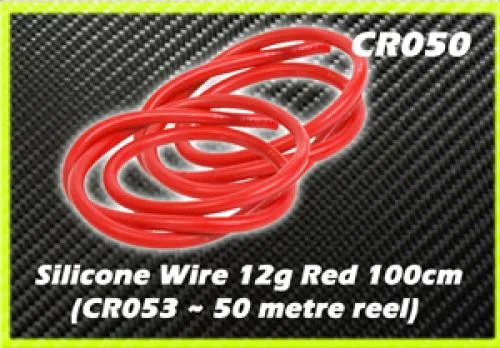 Core RC Silicone Wire 12G - 100cm Red &mdash; image 2 of 2