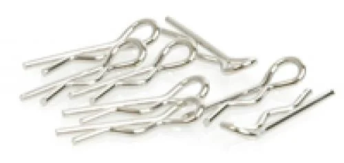 Small Body Clip 1:10 - Silver (8) — image 1 of 2