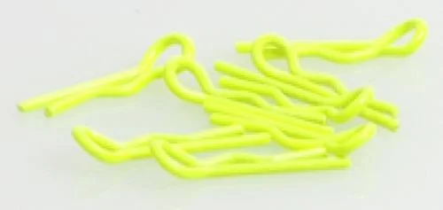Small Body Clip 1:10 - Fluorescent Yellow (8) — image 2 of 2