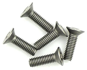 Titanium Countersunk Hex Screws M3 x 10 (10)
